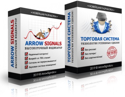 Работающий индикатор форекс "ARROW SIGNALS" + Стратегия торговли